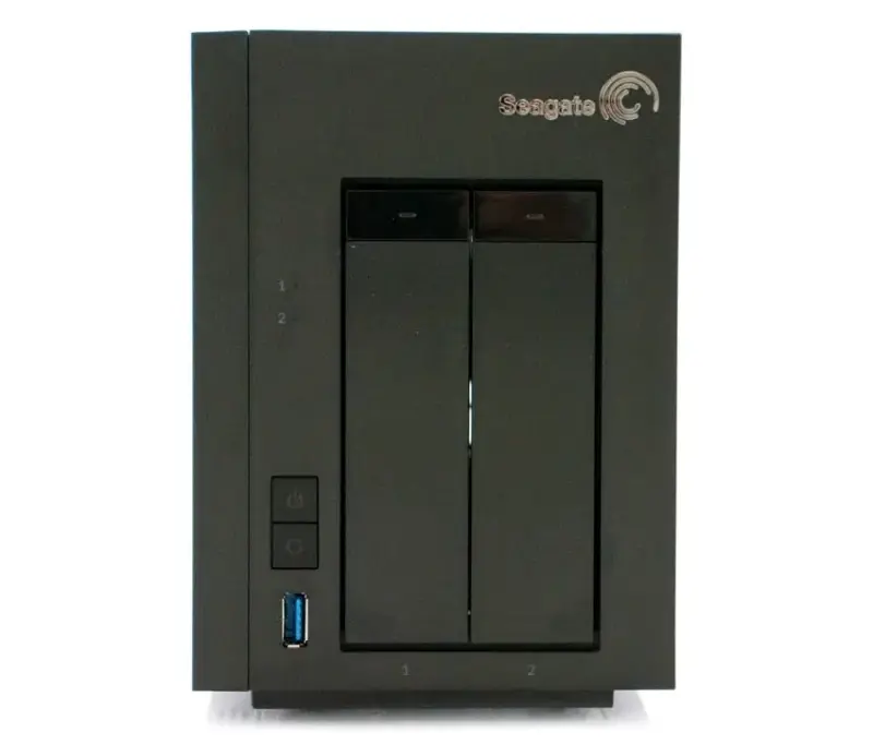 Servidor NAS Seagate con 2 bahías y USB 3.0 - 2