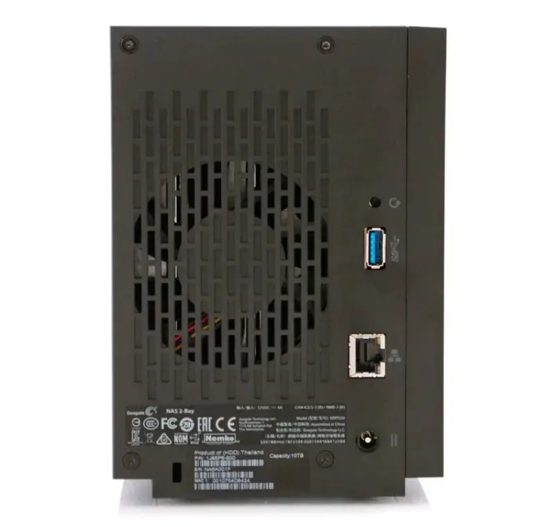 Servidor NAS Seagate con 2 bahías y USB 3.0 - 3