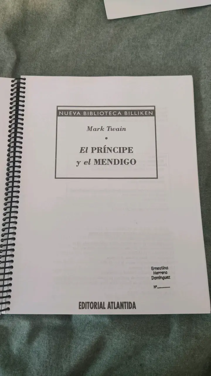 Libro El Príncipe y el Mendigo de Mark Twain - 2