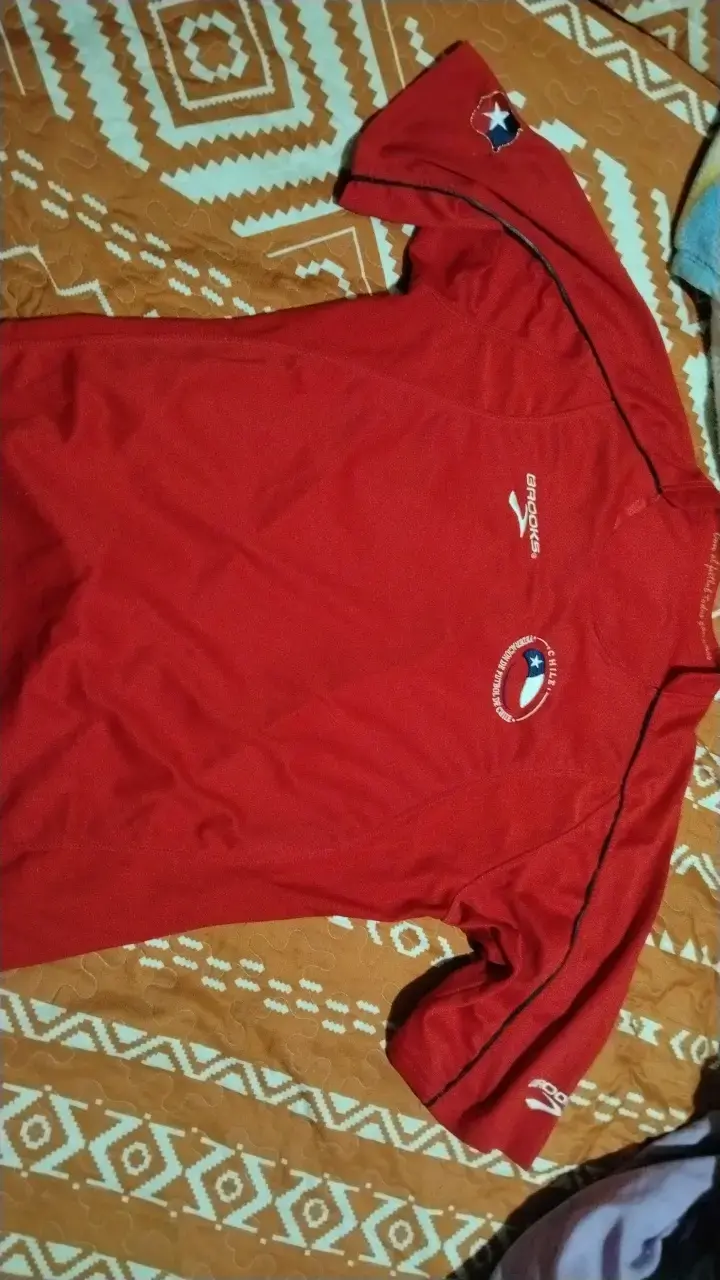 Camiseta Roja Selección Chile Brooks Suazo - 1