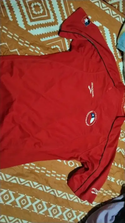 Camiseta Roja Selección Chile Brooks Suazo - miniatura 1