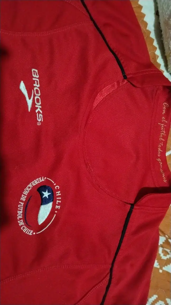 Camiseta Roja Selección Chile Brooks Suazo - 2