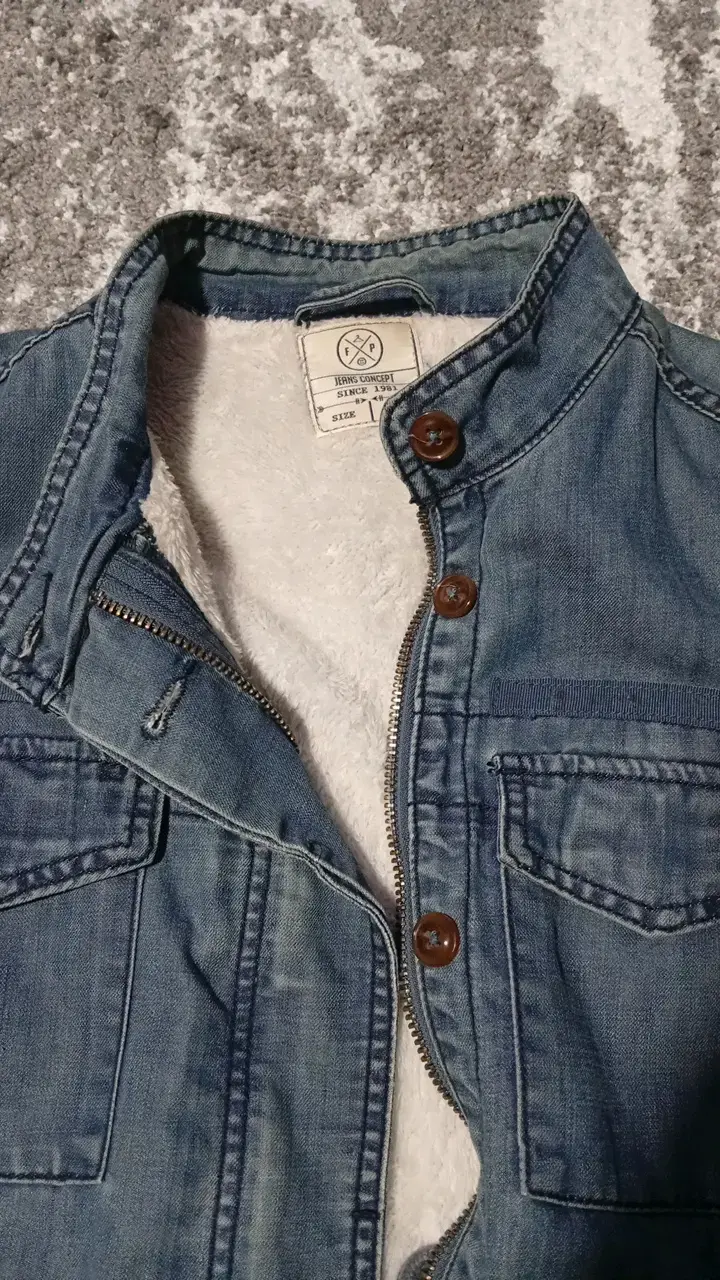 Chaqueta de mezclilla con forro interior - 2