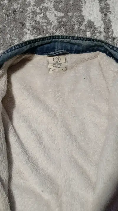 Chaqueta de mezclilla con forro interior - miniatura 3