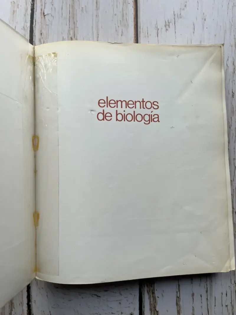 Libro Elementos de Biología Cuarta Edición - 2