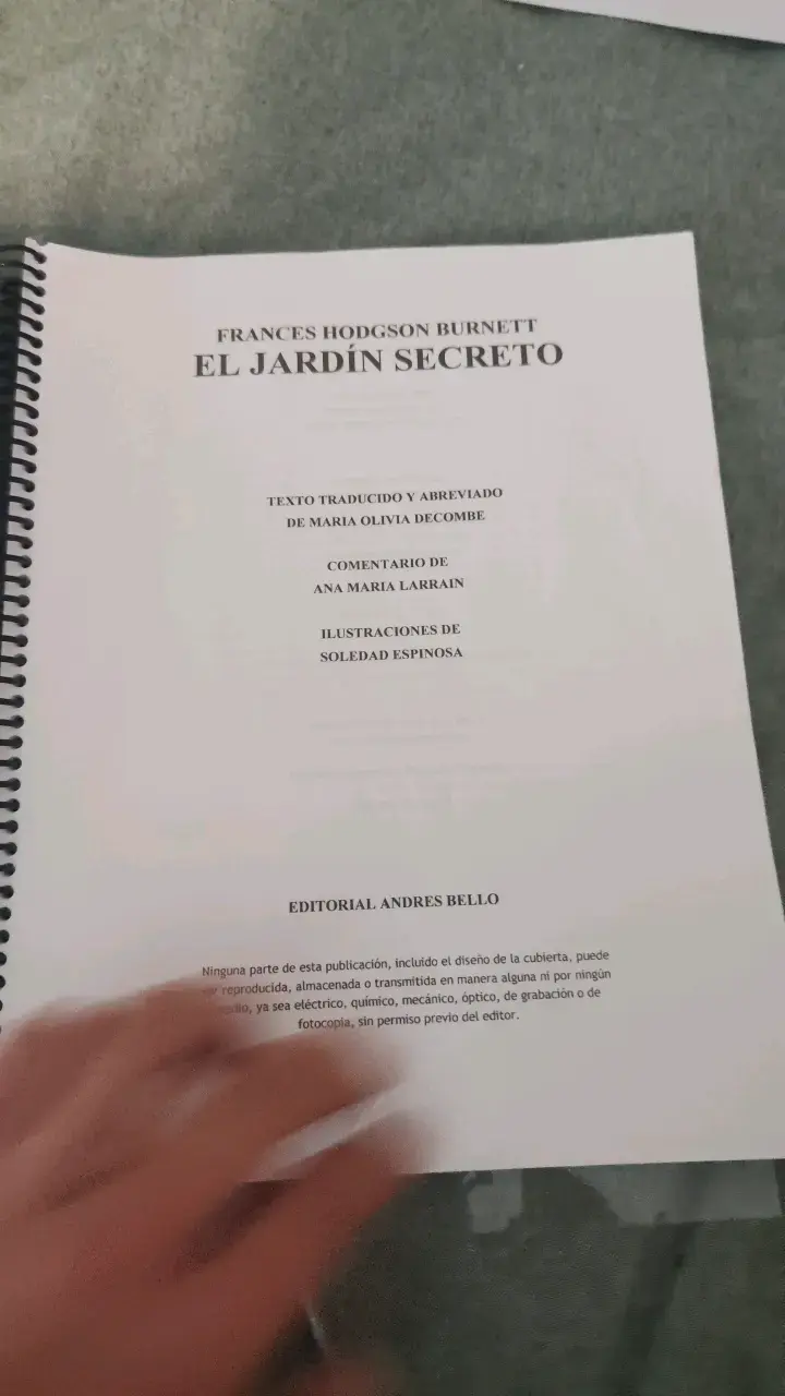 Libro El Jardín Secreto de Frances Hodgson Burnett - 2