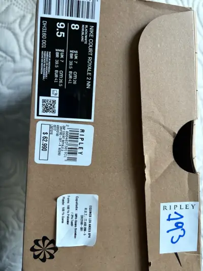 Zapatillas Nike Court Royale 2 NN Negro Talla 41 - miniatura 1