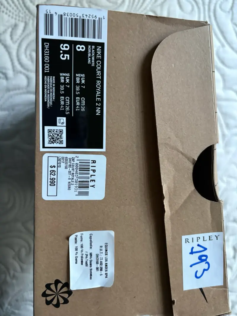 Zapatillas Nike Court Royale 2 NN Negro Talla 41 - 2