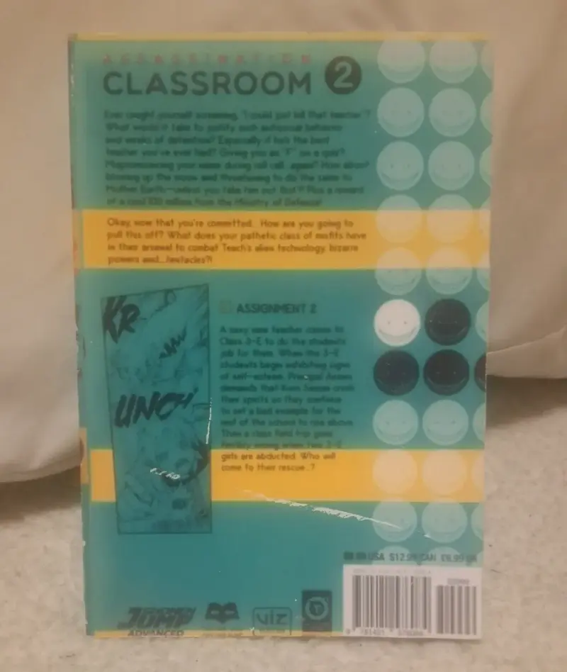 Manga Assassination Classroom Volumen 2 - 2