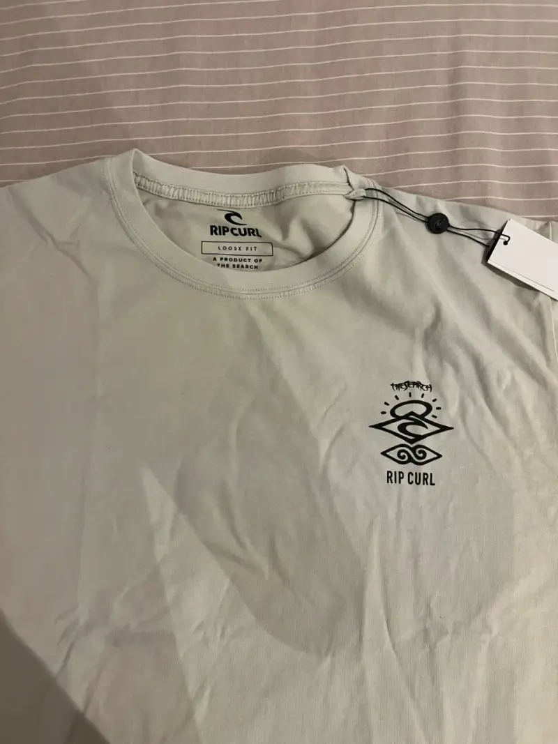 Polera Rip Curl Loose Fit color beige