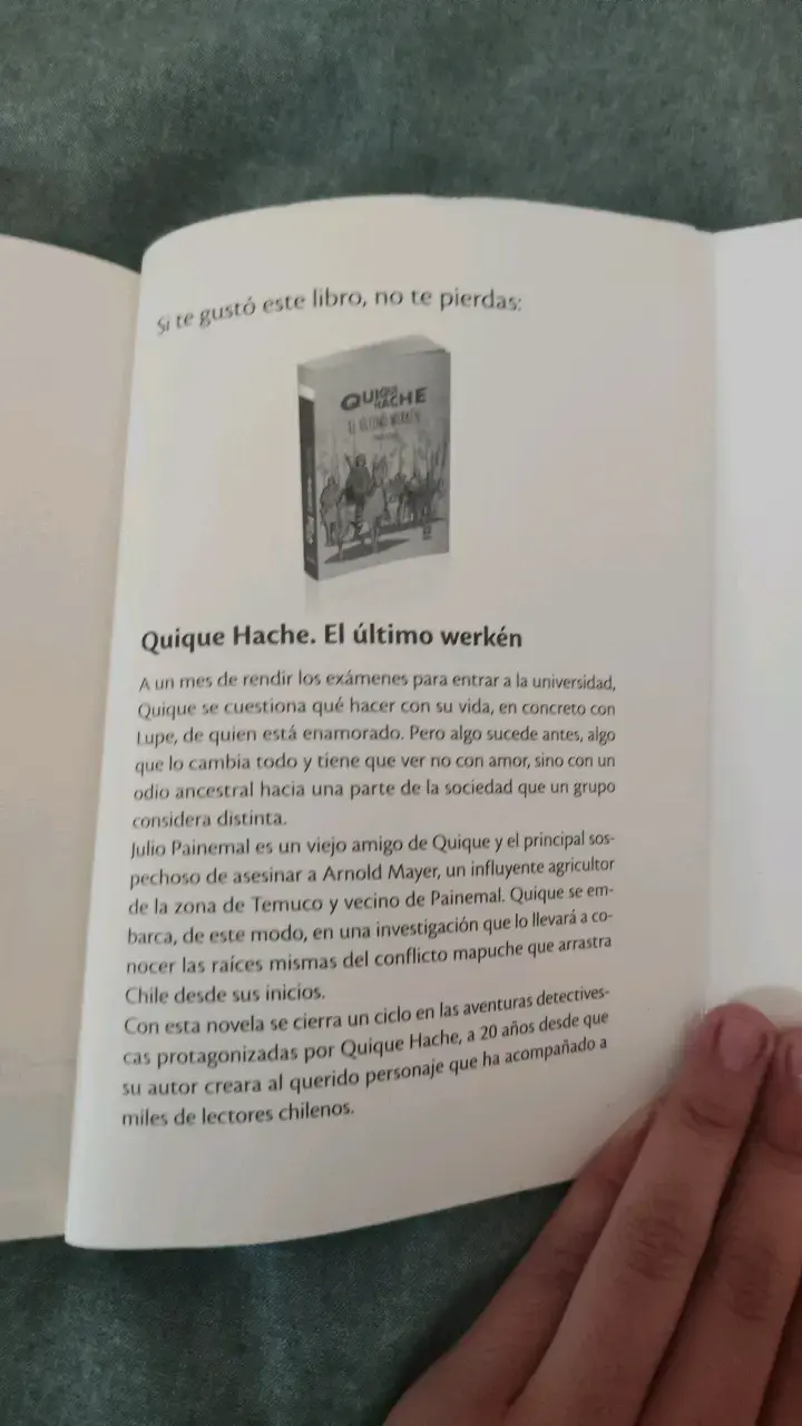 Libro Quique Hache ¿Quién Mató al Profesor Espejo? - 4