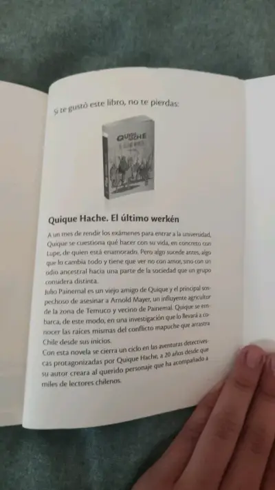 Libro Quique Hache ¿Quién Mató al Profesor Espejo? - miniatura 4