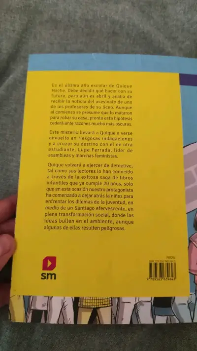 Libro Quique Hache ¿Quién Mató al Profesor Espejo? - miniatura 5