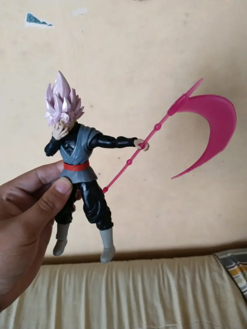 Figura de acción Dragon Ball Super Goku Black Super Saiyan Rosé - 3