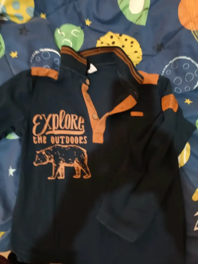 Chaqueta de niño a cuadros con forro polar - 4