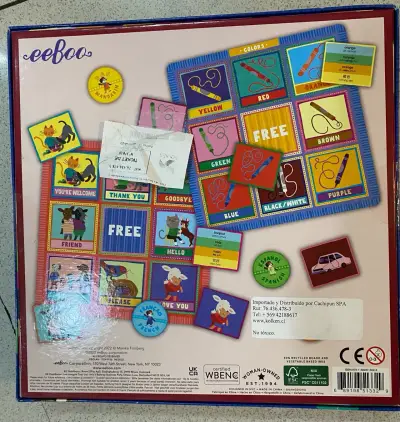 Juego de Bingo Multilingüe para Niños - miniatura 2