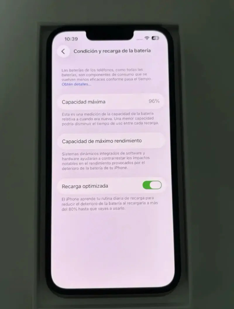 iPhone 13 en excelente estado caja original - 2