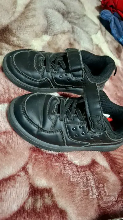 Zapatillas negras para niñas Colloky - miniatura 4