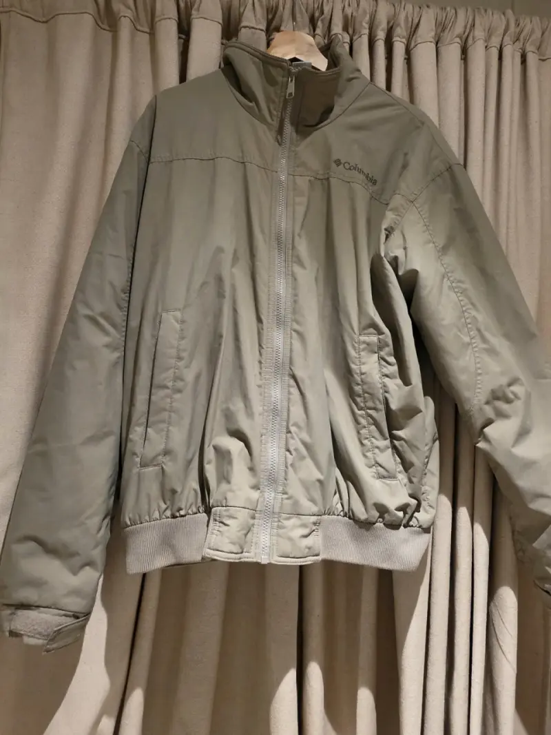 Chaqueta Columbia verde para hombre - 1