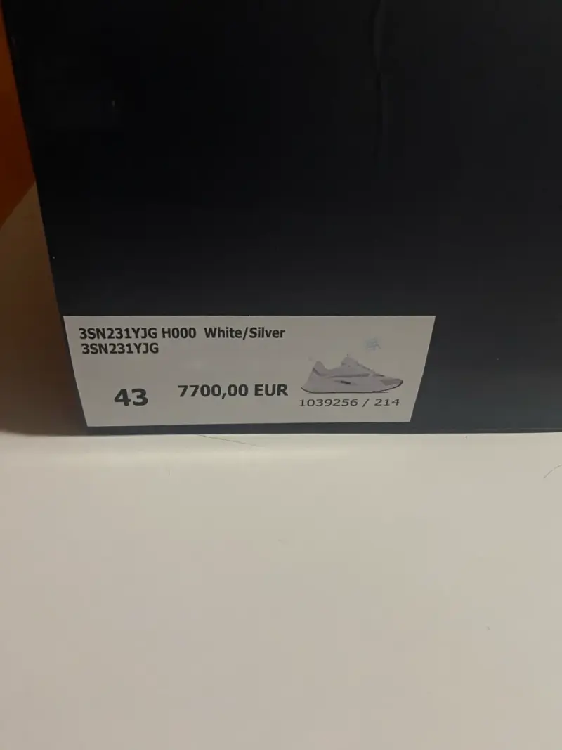 Zapatillas Dior b22 blancas - 3