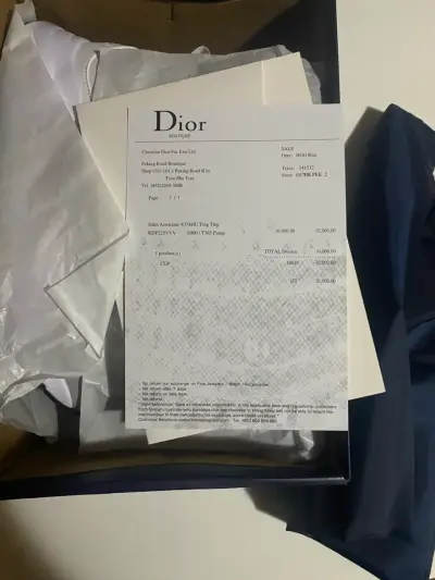 Zapatillas Dior b22 blancas - miniatura 4