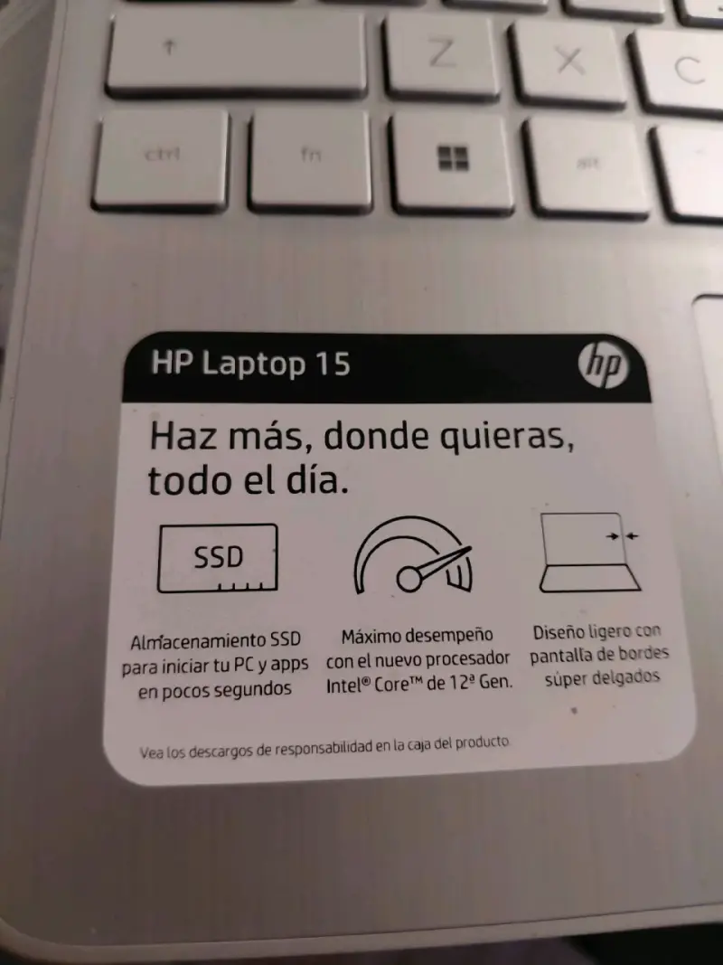 Laptop HP 15.6 pulgadas Intel Core i5 - 3