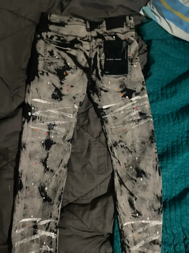 Jeans hombre purple jeans gris - 2