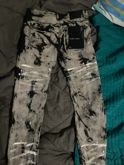 Jeans hombre purple jeans gris - miniatura 2
