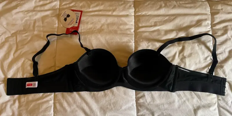 Sostén Strapless Negro Intime Talla 34B - 2