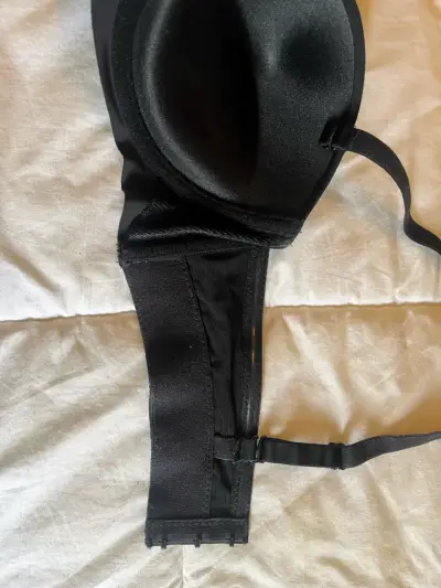 Sostén Strapless Negro Intime Talla 34B - miniatura 5