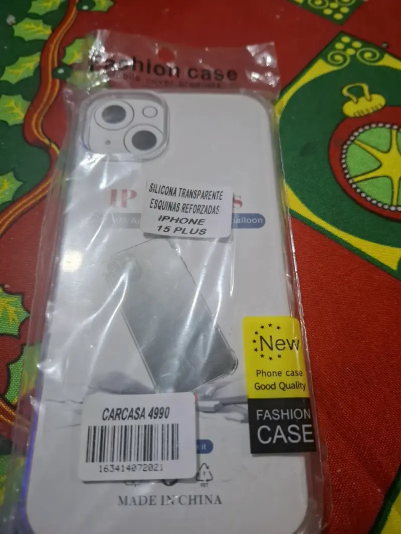 Carcasa Transparente Para iPhone 15 Plus - 1