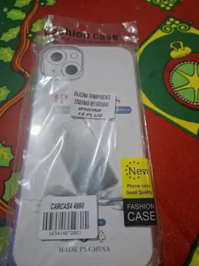 Carcasa Transparente Para iPhone 15 Plus - miniatura 1