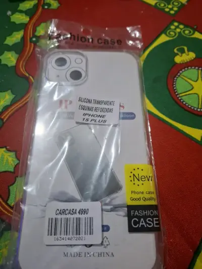 Carcasa Transparente Para iPhone 15 Plus - miniatura 2