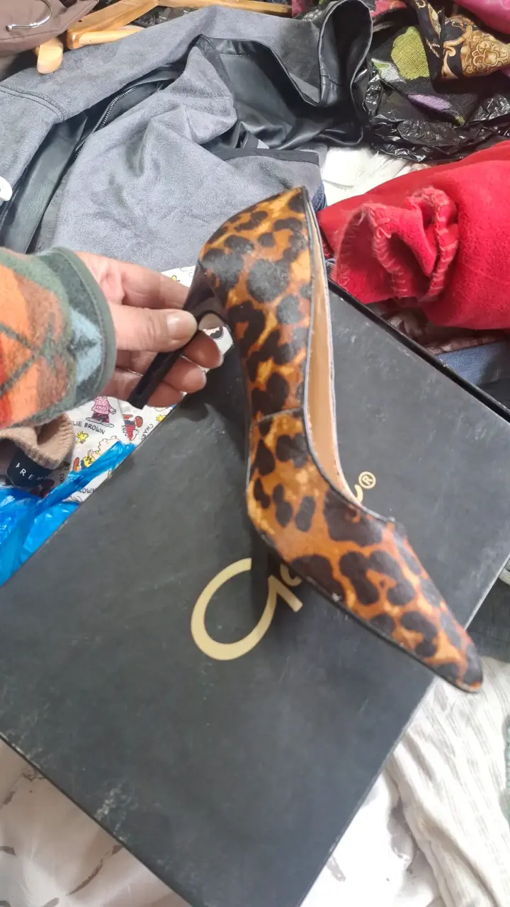 Zapatos de tacón animal print marca Gacel 37 - 3