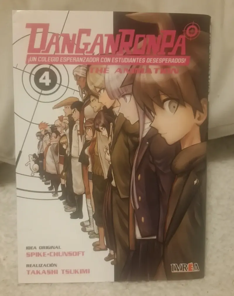 Manga Danganronpa Volumen 4 Ivrea