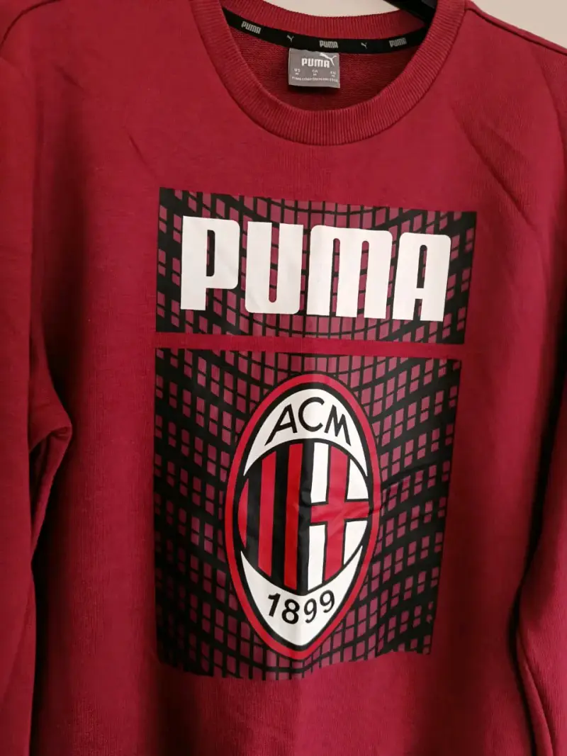 Polerón Puma AC Milan burdeos - 1