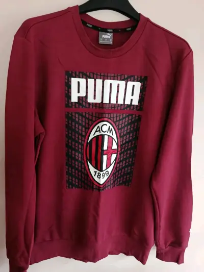 Polerón Puma AC Milan burdeos - miniatura 2
