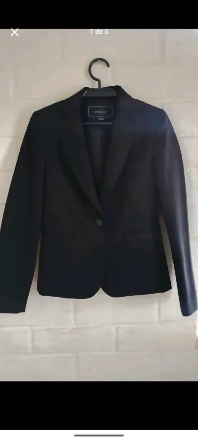 Blazer negro de mujer Marquis elegante - miniatura 1