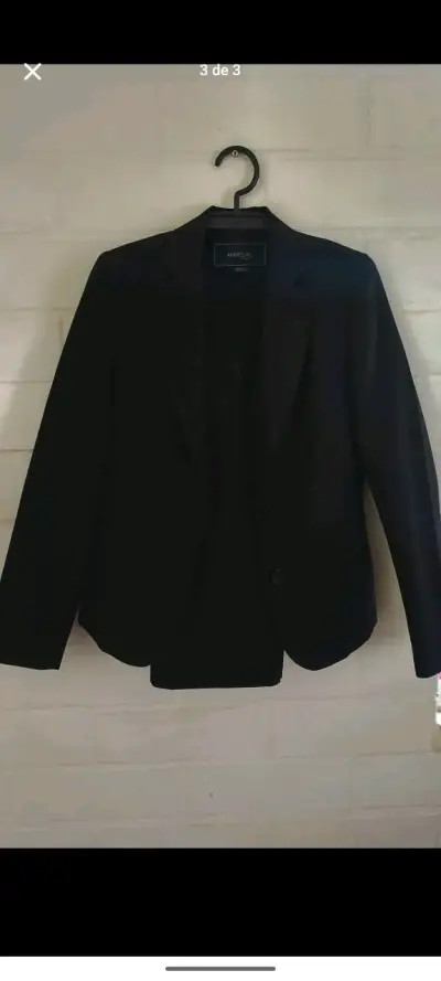 Blazer negro de mujer Marquis elegante - miniatura 3