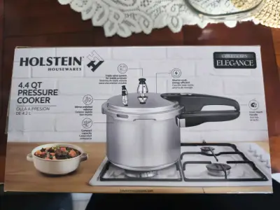 Olla a presión Holstein 4.2L con triple válvula - miniatura 1