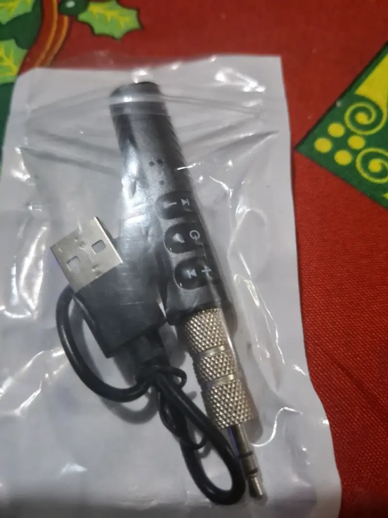 Receptor Bluetooth Auxiliar 3.5mm Para Auto - 1