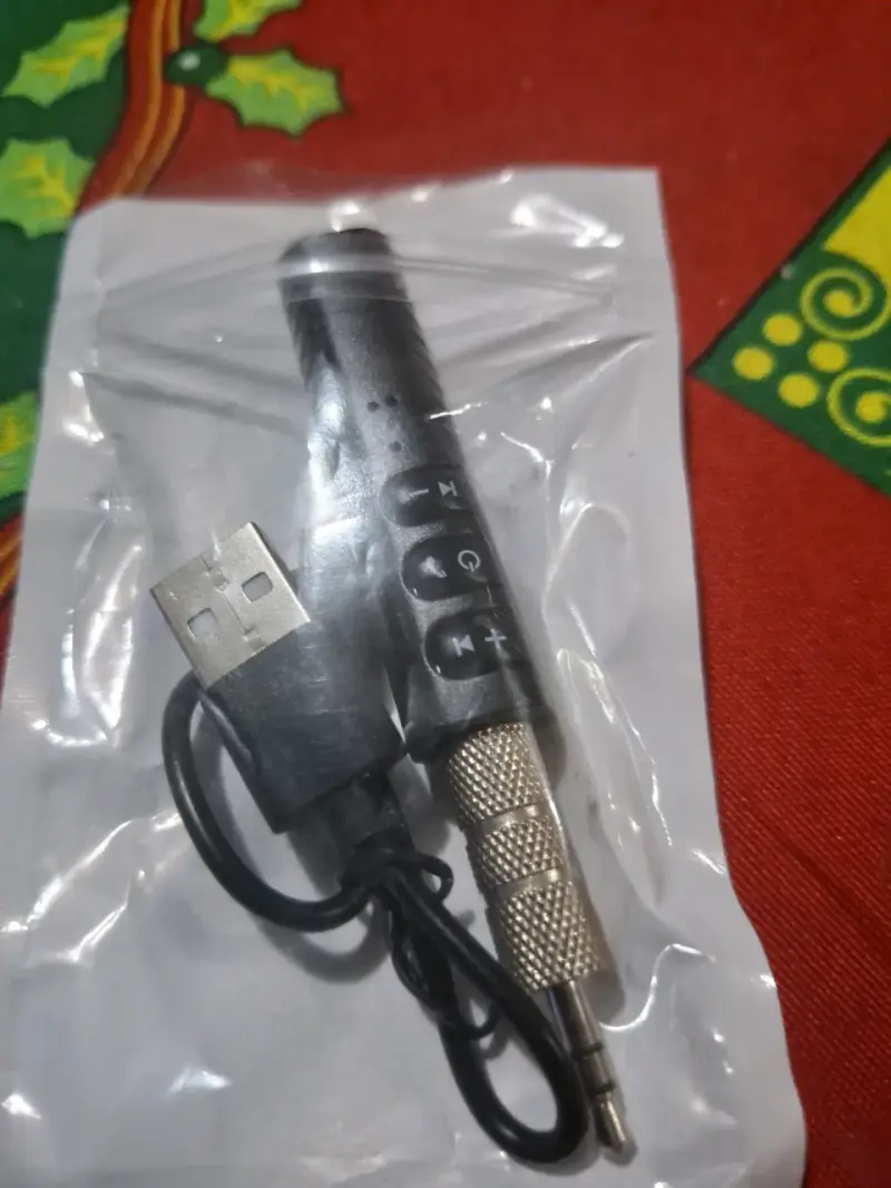 Receptor Bluetooth Auxiliar 3.5mm Para Auto - 2