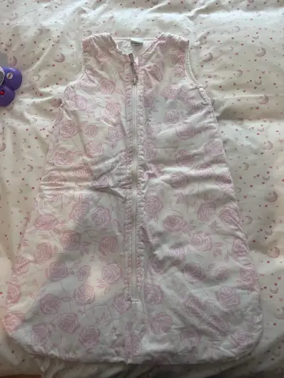 Saco de dormir para bebé con diseño floral - miniatura 1
