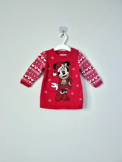 Vestido navideño Minnie Mouse Primark - miniatura 1