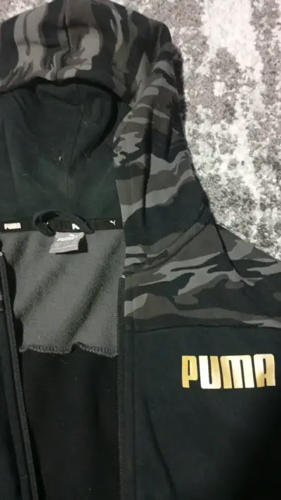 Polerón con capucha camuflado Puma para hombre - miniatura 2