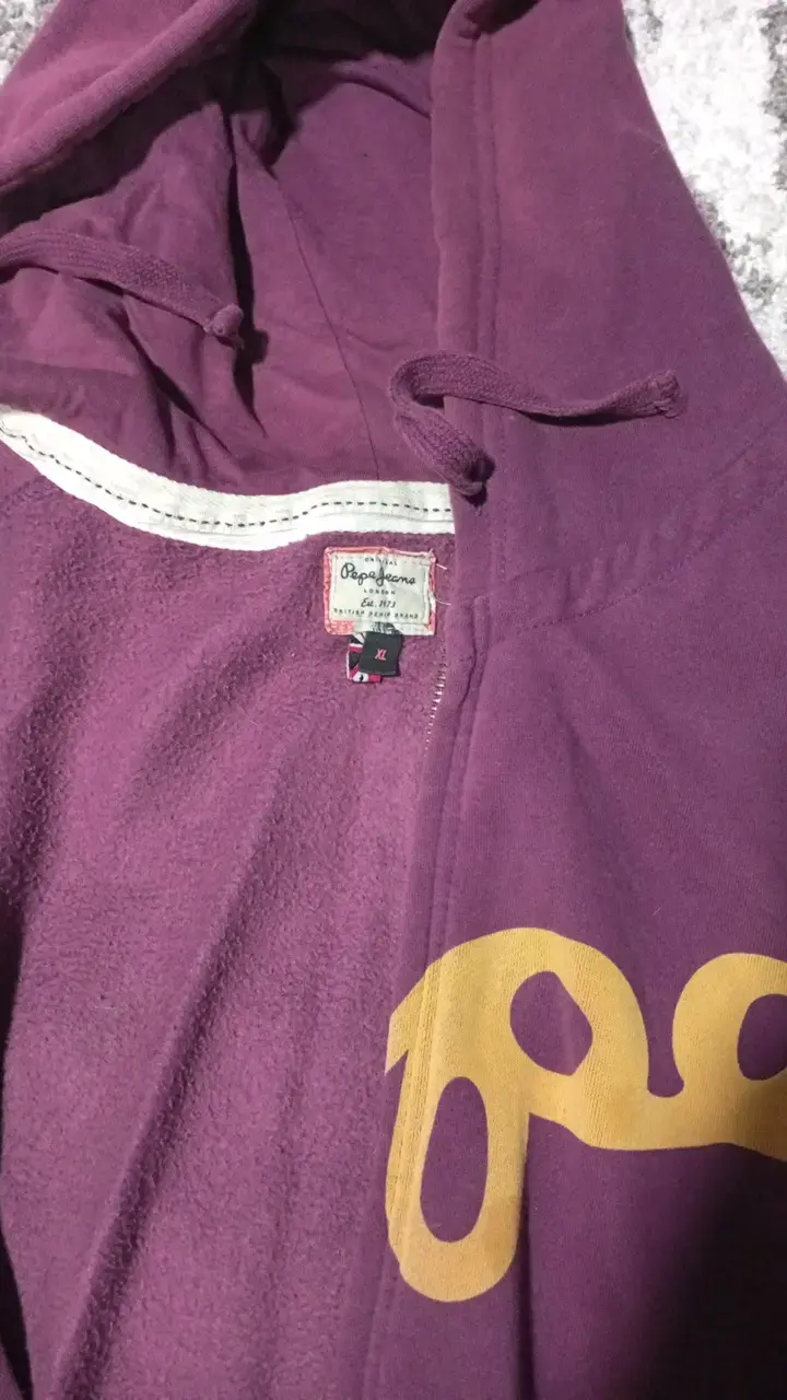 Polerón morado con capucha Pepe Jeans - 2