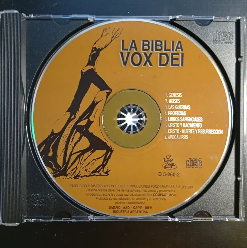 Vox Dei - La Biblia CD ( 1Era Edición Argentina) - 3