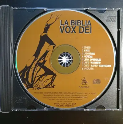 Vox Dei - La Biblia CD ( 1Era Edición Argentina) - miniatura 3