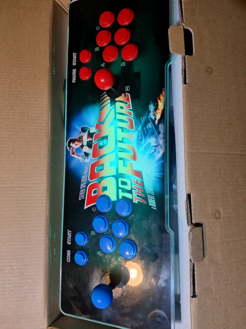 Arcade retro Back to the Future con luces LED - 3