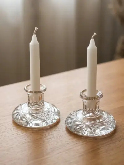 Candelabros de cristal decorativos - miniatura 1
